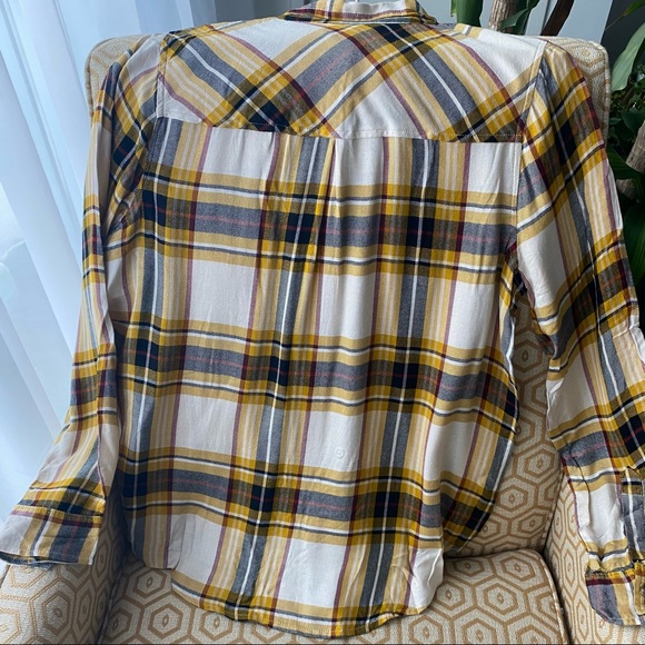 NWT - Women’s Lucky Brand Plaid Button Down Shirt - Picture 3 of 10